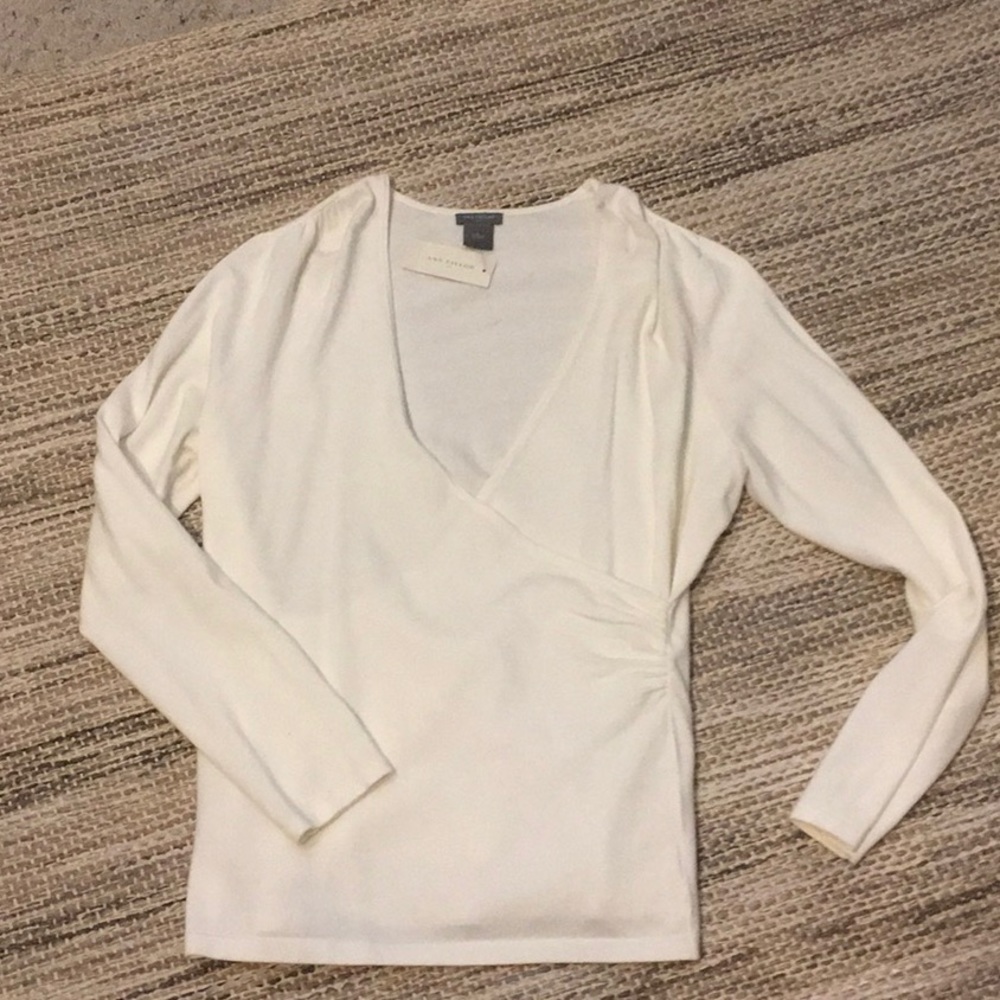 NWT Ann Taylor Wrap Sweater